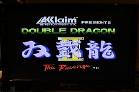 Double Dragon II: The Revenge con POSTER e COPERTINA NES 1990