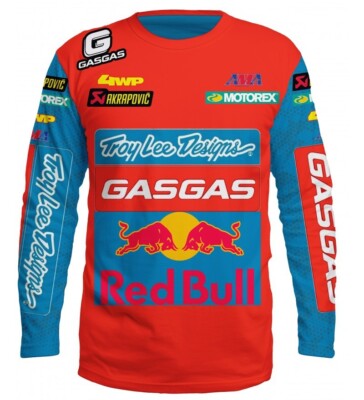 Herren Langarm-T-Shirt GasGas RedBull Racing Team §4068 Grose S- 3XL