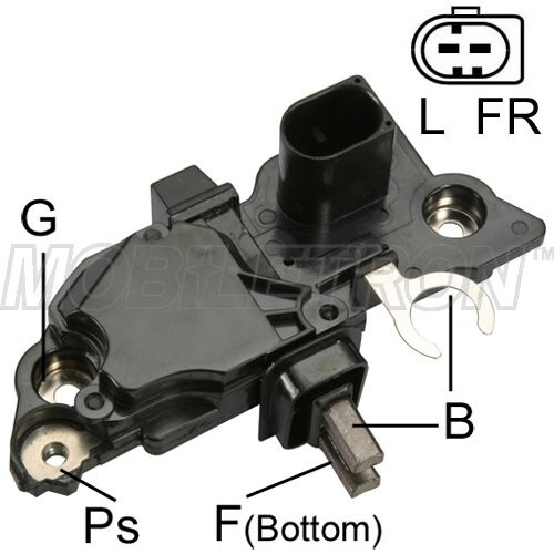 Alternator Regulator for Mercedes CLK55 A209 C209 M113.987 5.4L V8 Petrol 03-06 - Picture 1 of 6