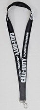 Call of Duty Advanced Warfare Lanyard Silver Clip Neck Fob Holder Keychain