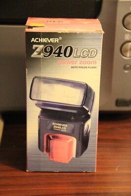 Achiever Z940 LCD Auto Focus Power Zoom Camera Flash MINOLTA XI