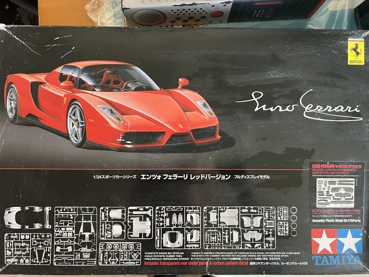TAMIYA 1/24 Enzo Ferrari Red Version Sports Series Japan