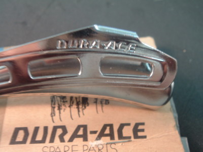 Gabbia Deragliatore Anteriore Shimano Dura Ace EA-100 Vintage 1a Gen. - NUOVO NOS Cromo
