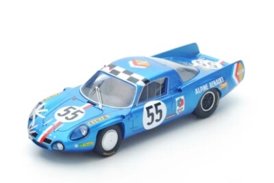 Top Model 1:43 Resin Model 1968 Alpine Renault A210 Le Mans (Ref TMC
