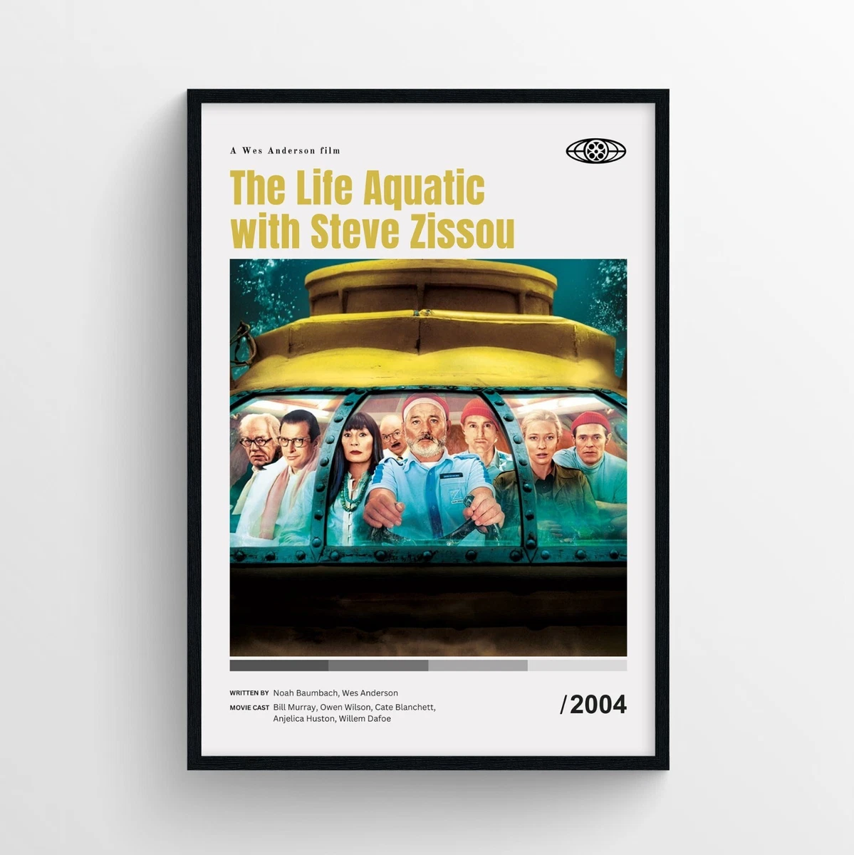 life aquatic poster products for sale | eBay