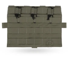 Crye Precision AVS Detachable Flap Flat Mag Pouch - Ranger Green - Holds 3 Mags