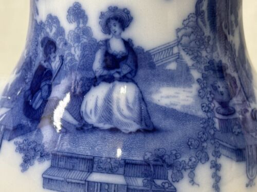 Antique Doulton Burslem Watteau 10.25 Inch 7-Cup COFFEE POT - Picture 3 of 15