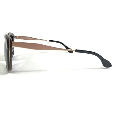 Morgenthal Frederics Sunglasses 041 TYRA Black Gold Square Frames w/ Purple Lens s-l400.png main image 2
