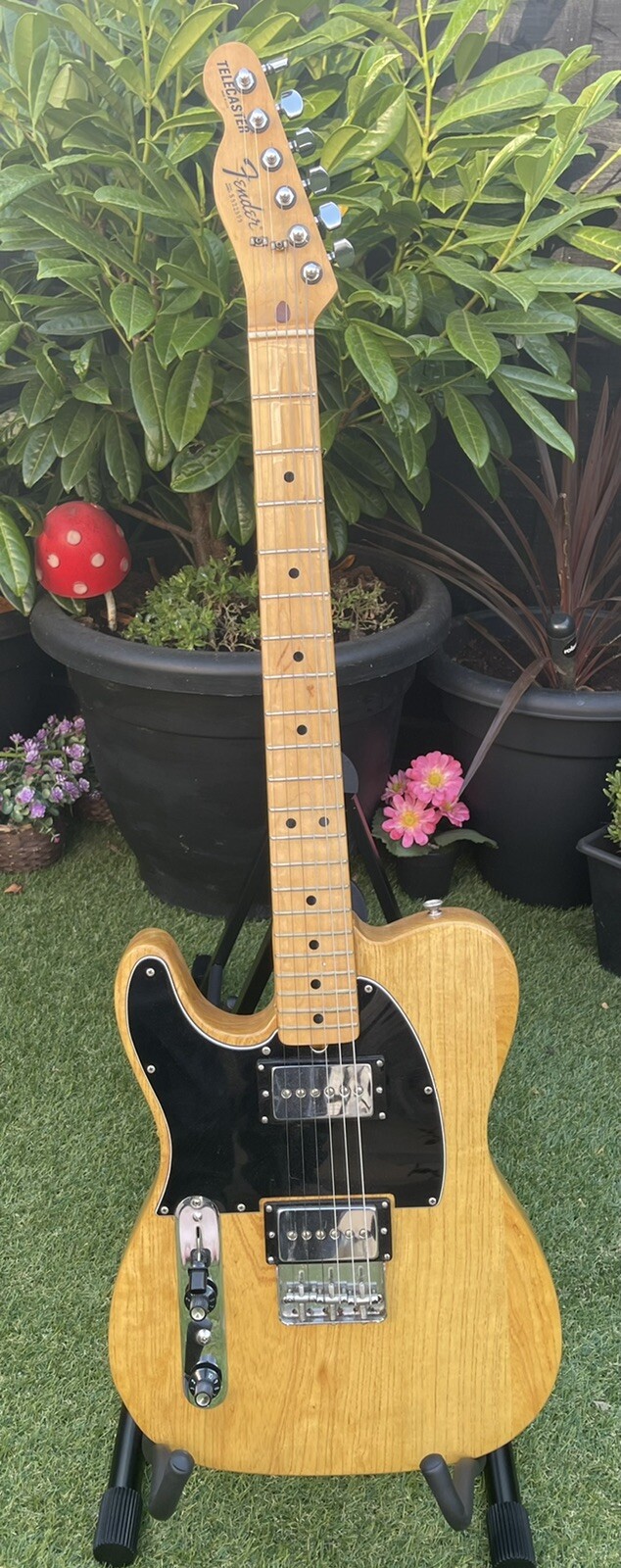 left handed telecaster with humbuckers