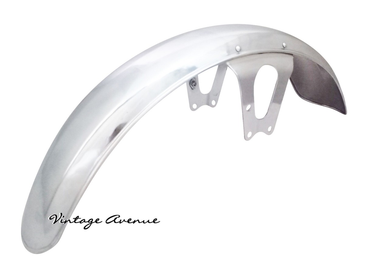 HONDA CB250T CB250N CB400T CB400N CHROME PLATED FRONT FENDER MUDGUARD [FH13]