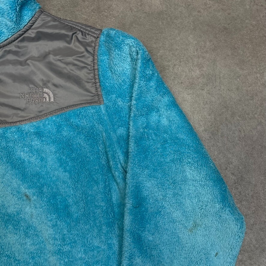 The North Face Fleece Kids Denali Y2K Teddy Soft Full-Zip Hiking Jacket Blue, XL image 4