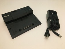 Dell E-port Docking Station USB 2.0 PR03X with PA-10 90W Power Adapter