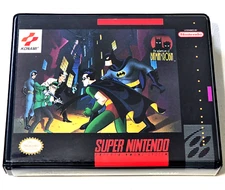 The Adventures of Batman & Robin CASE ONLY Super Nintendo SNES Box