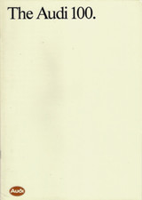 Audi 100 1990-91 UK Market Brochure Saloon Avant Quattro Turbo TD 2.3E 2.0E 2.0