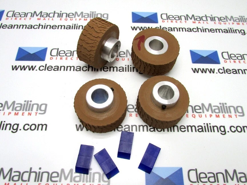 CLEAN MACHINE MAILING Rena 324.1.012 Feed Rollers Wheels Tires Set