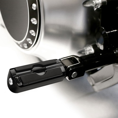 Rear Passenger Foot Pegs Fit For Harley Softail Heritage Classic Deluxe 18-2024 - Picture 2 of 12
