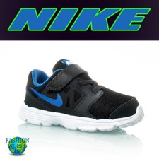 Nike Boy's Size 2C Downshifter 6 TD Toddler Shoes 684981 Black/Blue