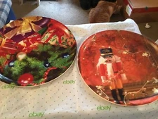 plastic holiday serving trays