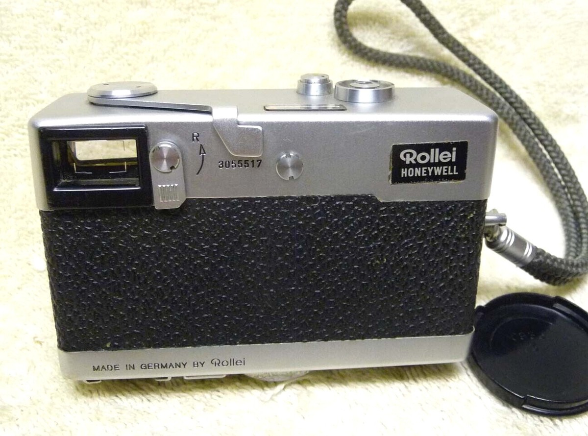 RARE German-Made HONEYWELL ROLLEI 35 FILM CAMERA.Zeiss 40mm Tessar