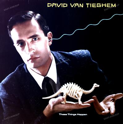 David Van Tieghem - These Things Happen LP 1984 (VG+/VG+) '