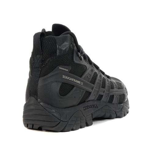 Botas tácticas impermeables para hombre Merrell Moab Velocity negras medias - Imagen 3 de 4