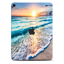 Skins Decal Wrap for Apple iPad Pro 11 2018 sunset on beach