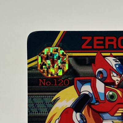 Mega Man Zero Megaman X3 No.120 Card 1995 BANDAI CAPCOM Japanese