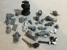 A20115 WARHAMMER 40K SPACE MARINES DARK BLOOD ANGELS BLACK TEMPLARS BITS LOT
