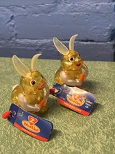 Lot Of 2X California Creations Z Wind Ups Bunny Megan Toy Both Tags