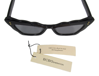 BCBGeneration Cat Eye Sunglasses #13 BCBGeneration Cat Eye Sunglasses Tan Crystal Frame Blush  main image 4