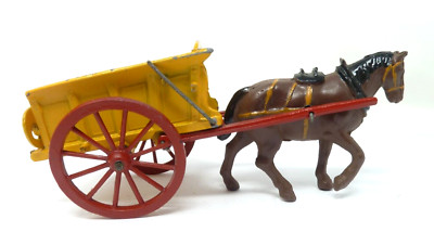 CHARBENS PFERDEGEZOGENER HEUWAGEN SET ERWACHSENE SAMMLERSTÜCK