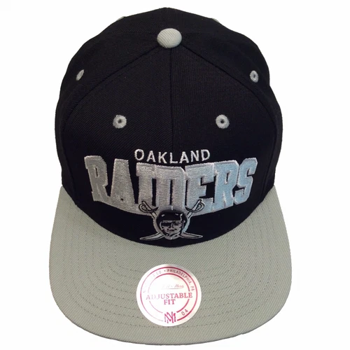 Oakland Raiders Mitchell & Ness AFL Throwback Adjustable SnapBack Cap Hat $26