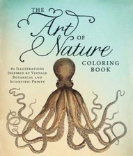 The Art of Nature Coloring Book: 60 Illustrations Inspired by Vintage Bot - GOOD