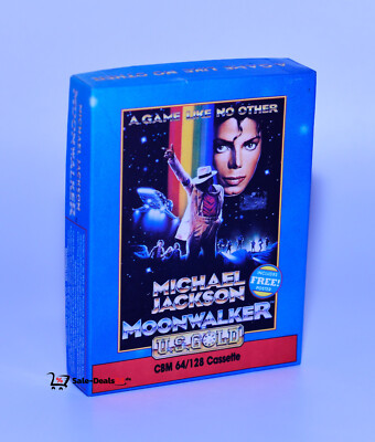 Michael Jackson's Moonwalker für Commodore 64 - Kassette - Retro Klassiker #261