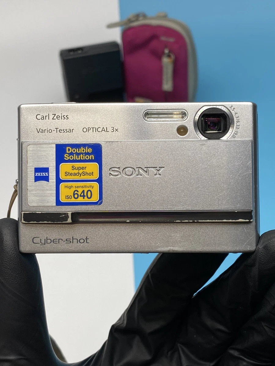 Sony Cyber-shot DSC-T9 6.0 MP Digital Camera - Silver | eBay