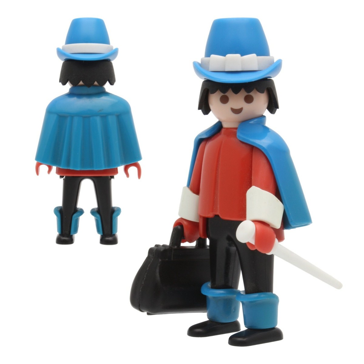 Playmobil Vintage 1978 Set 3543 Belle Époque Aristocrates Femme Cape Rouge - Occasion, Bon état