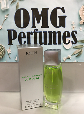 What About Adam Joop! for Men Eau de Toilette 75ml New in Unsealed 