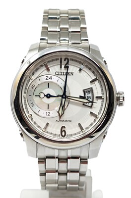 Citizen Automatik Uhr NP3000-54A Serie Mechanisch Jumbo Watch Stahl