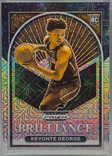 Keyonte George 2023 Panini Prizm Draft Picks Brilliance #14 Mojo Rookie SSP /25
