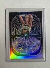 2019-20 Obsidian Galaxy Autographs Purple Jack Sikma /75 Seattle Supersonics 