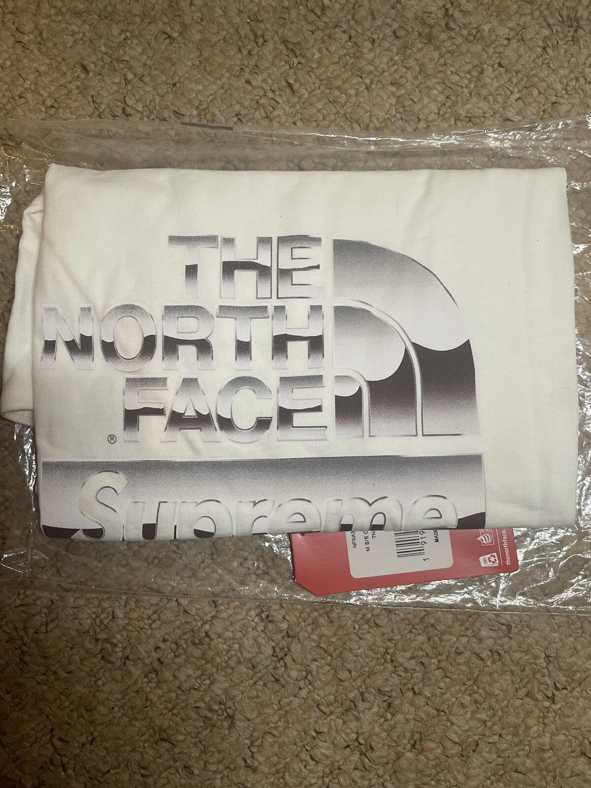 Tee shirt Supreme North Face TNF Chrome Box Logo Medium 