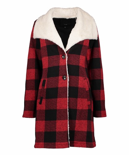 buffalo plaid coats