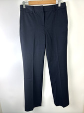 Talbots Barely Boot Dress Pant Size 4 Waist:30"-Dark Navy