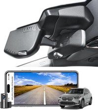 Dash Cam Custom for BMW X1 Gen3 U11/U12 2023-2025 Front 4K  Rear 1080p 128GB