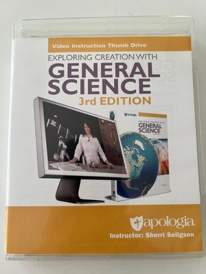 Apologia General Science 3rd ed Video Instruction Thumb Drive USB EXCELLENT