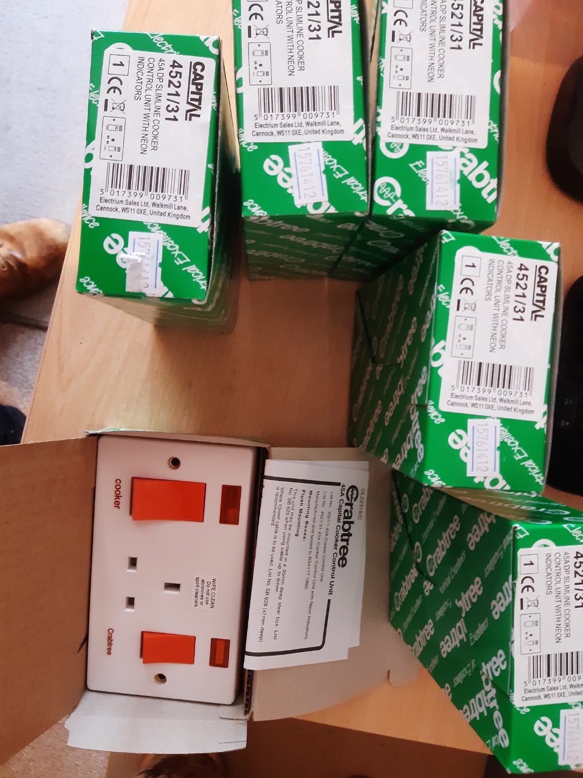 Crabtree Copker Switch