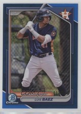 2024 Bowman Draft Chrome Blue Refractor /150 Luis Baez #BDC-110 06l3