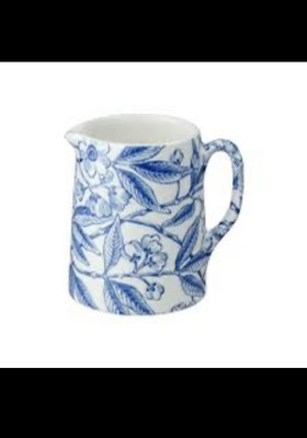 Burleigh Blue Prunus Mini Tankard Neu unbenutzt Fortnum & Mason 