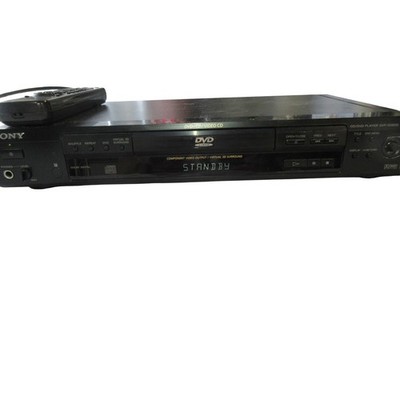 Sony DVP-S560D CD DVD Player Dolby Digital Virtual 3D Surround with Remote Black