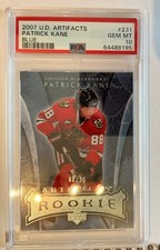 Patrick Kane 2007-08 UD Artifacts Blue Rookie PSA 10 08/25 POP 1!!